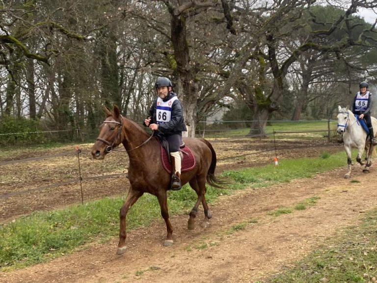 L'équipe de Camaïsse à la course d'endurance de Gréoux les bains