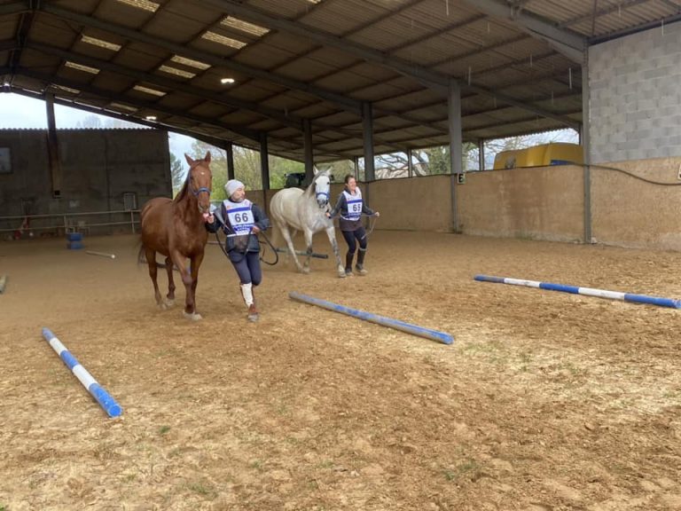 L'équipe de Camaïsse à la course d'endurance de Gréoux les bains